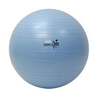 AEROFIT FT-ABGB-65 Гимнастический мяч 65 см, голубой